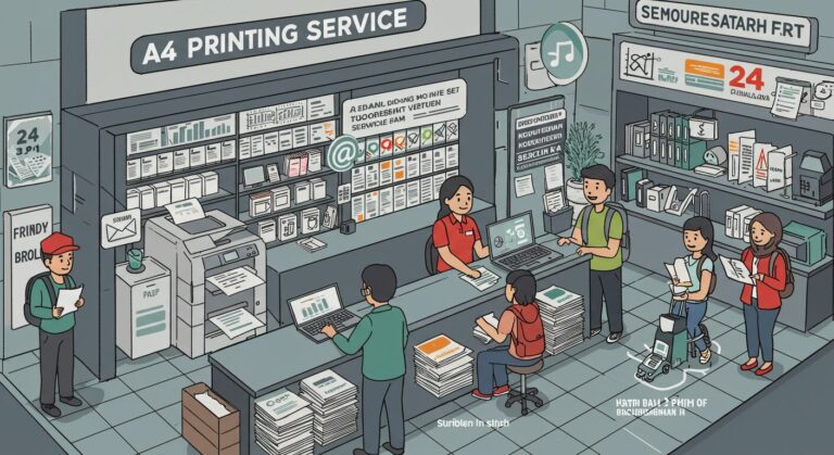 Cetak A4 Tasikmalaya – Murah, Cepat, dan Berkualitas