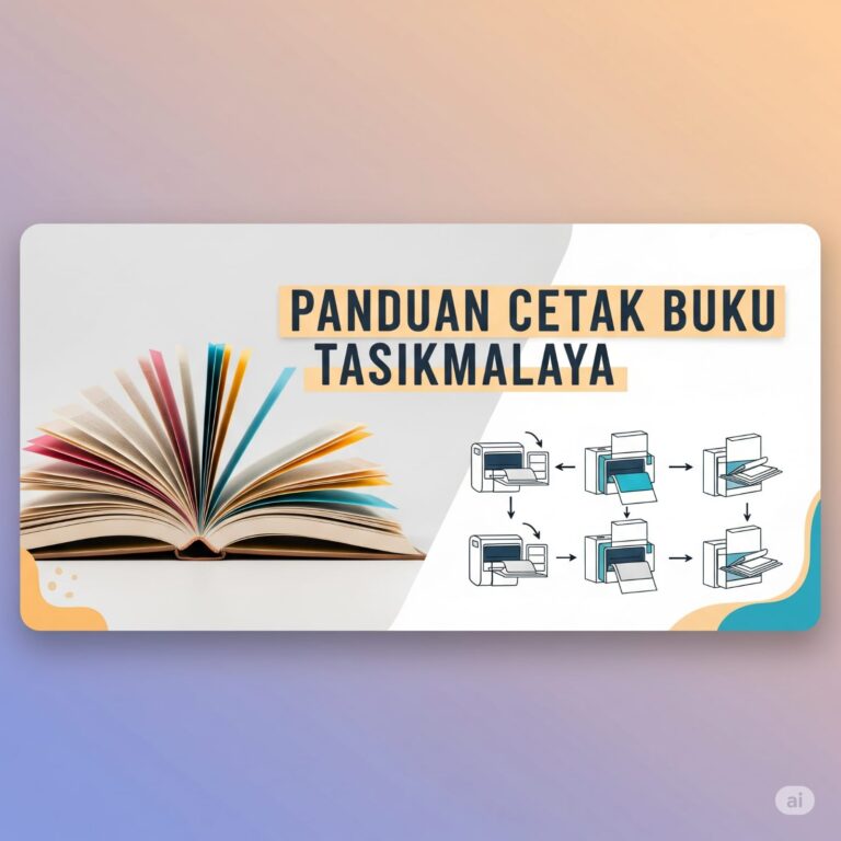Panduan Lengkap Cetak Buku di Tasikmalaya: Dari Naskah Hingga Siap Edar