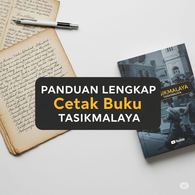 Keunggulan Cetak Buku di Tasikmalaya: Cepat, Terjangkau, dan Berkualitas