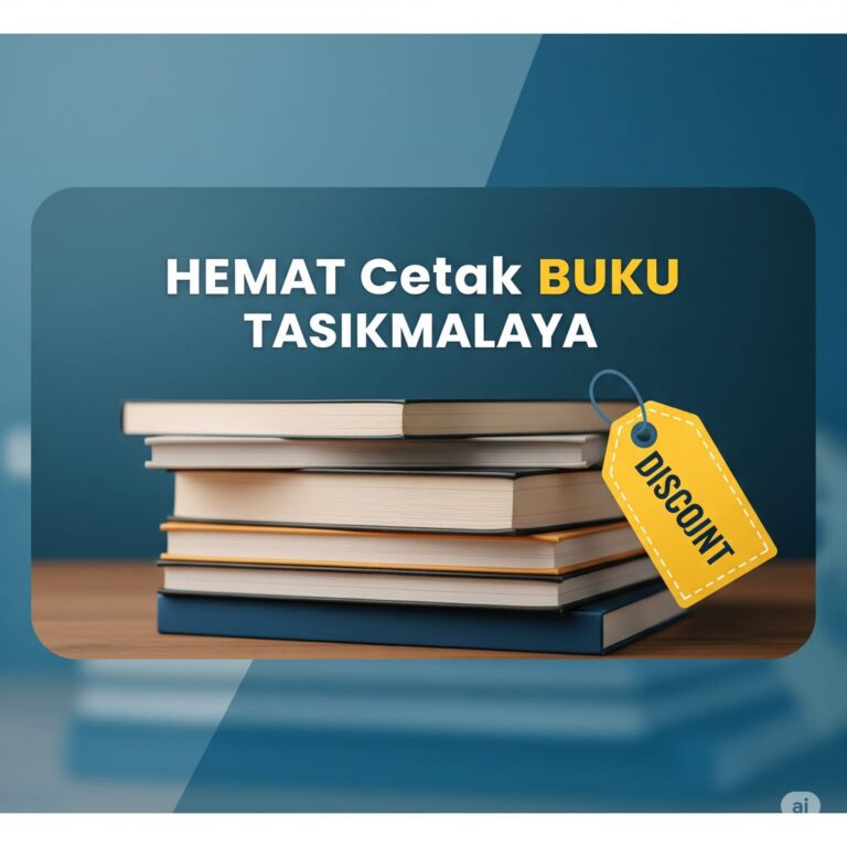 Tips Hemat Cetak Buku dalam Jumlah Kecil di Tasikmalaya