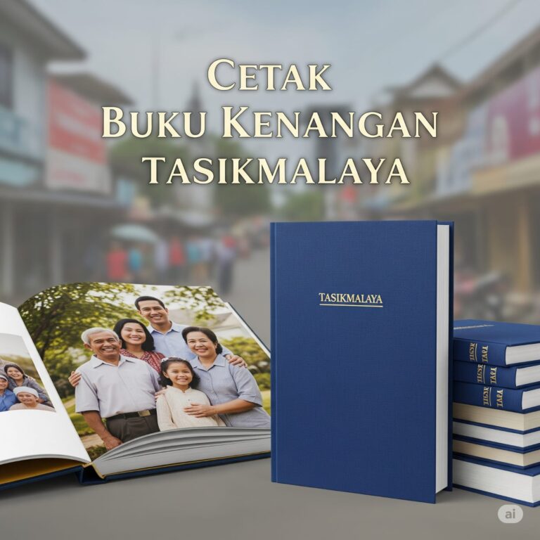 Langkah Mudah Mencetak Buku Kenangan atau Biografi Keluarga di Tasikmalaya