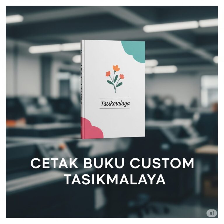 Percetakan Buku Custom di Tasikmalaya: Solusi Cetak Sesuai Keinginan