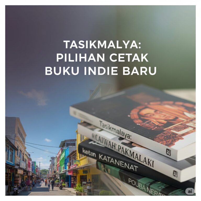 Mengapa Tasikmalaya Jadi Pilihan Baru untuk Cetak Buku Indie?