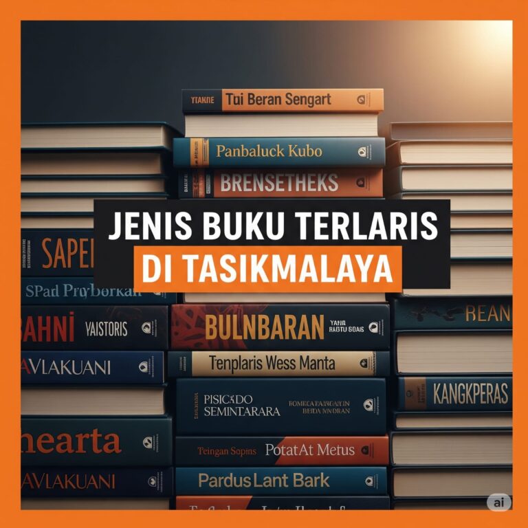 Jenis Buku yang Paling Banyak Dicetak di Tasikmalaya