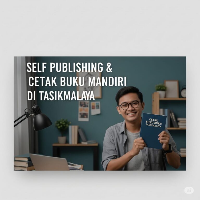 Cara Self Publishing dan Cetak Buku Mandiri di Tasikmalaya