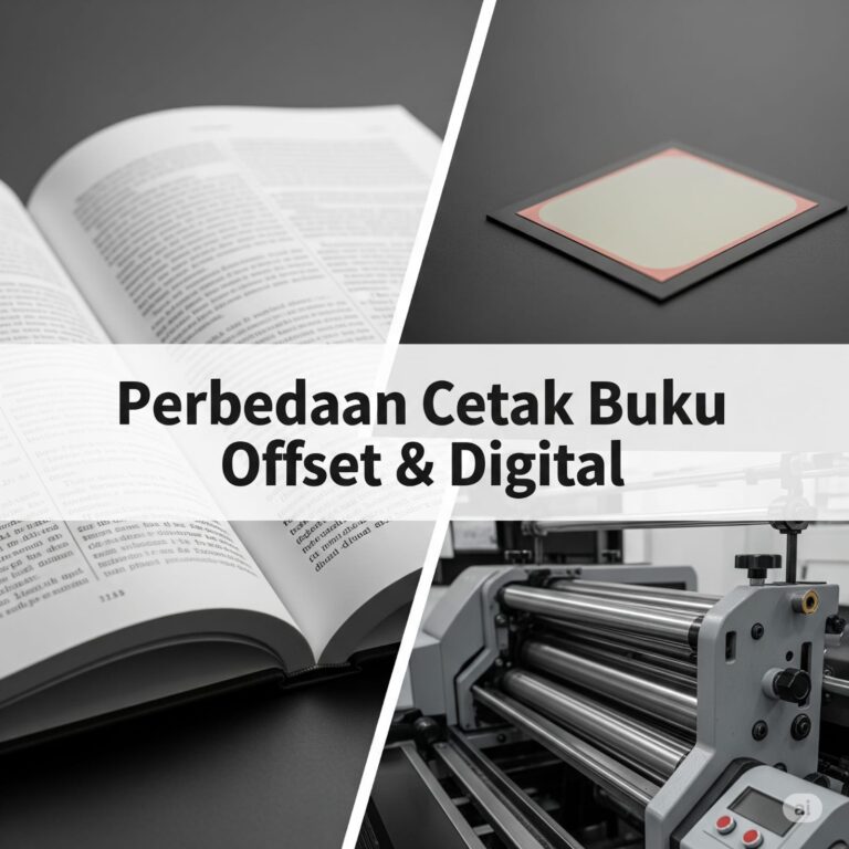 Perbedaan Cetak Buku Offset dan Digital di Tasikmalaya