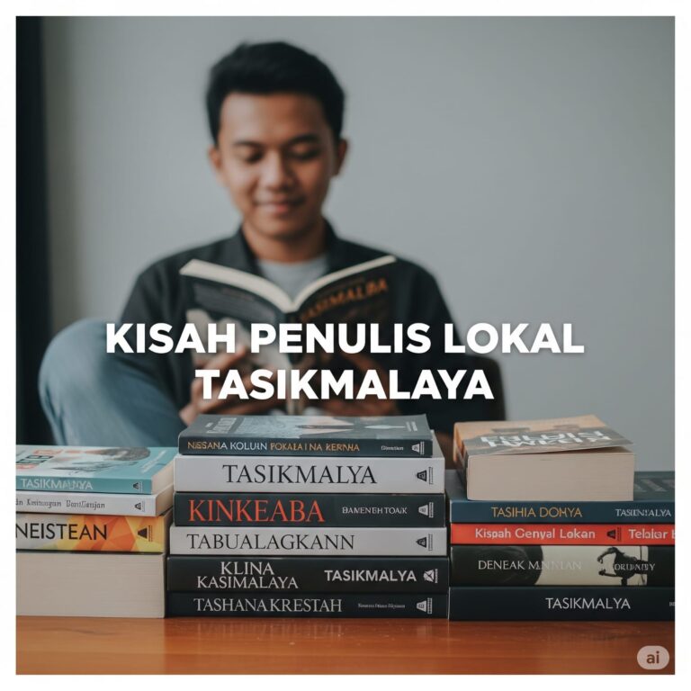Kisah Penulis Lokal Tasikmalaya yang Menerbitkan Buku Sendiri