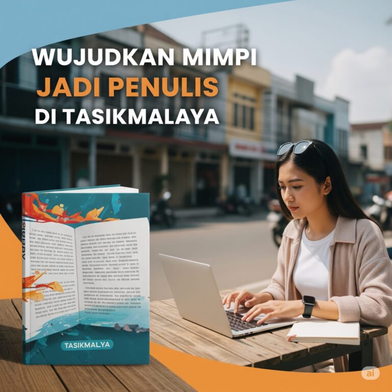 Mewujudkan Mimpi Menjadi Penulis Lewat Cetak Buku Lokal di Tasikmalaya