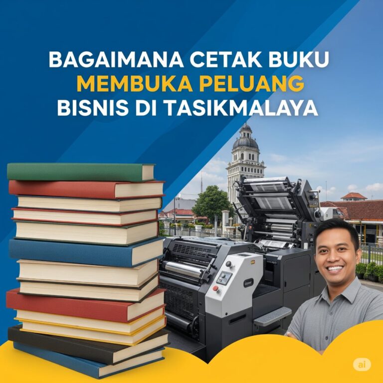 Bagaimana Cetak Buku Membuka Peluang Bisnis di Tasikmalaya