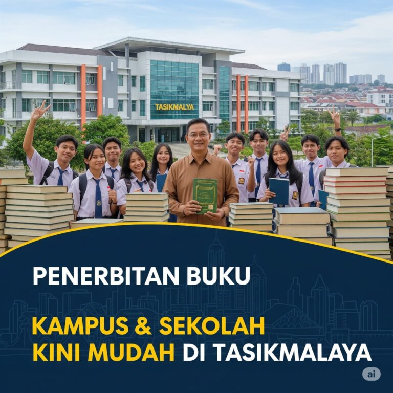 Penerbitan Buku Kampus & Sekolah Kini Mudah di Tasikmalaya