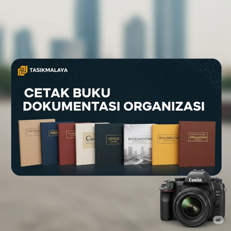 Cetak Buku Dokumentasi Kegiatan Organisasi di Tasikmalaya
