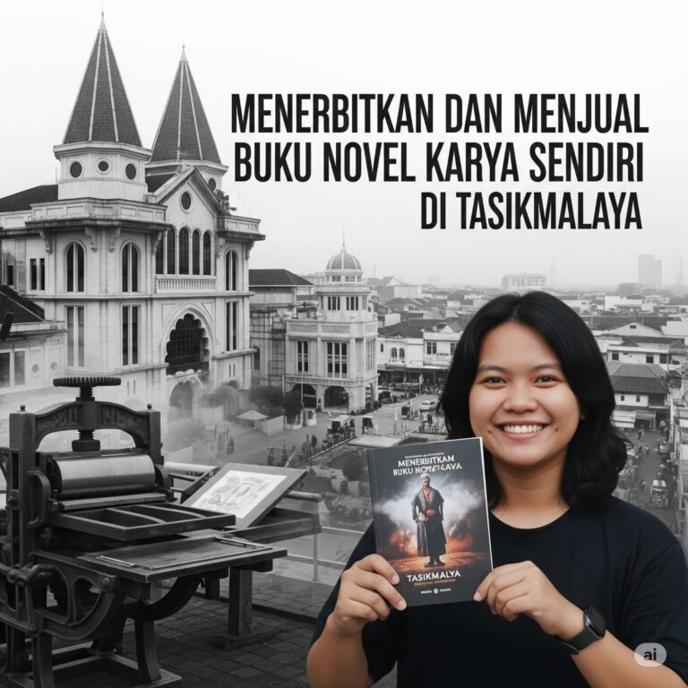 Menerbitkan dan Menjual Buku Novel Karya Sendiri di Tasikmalaya