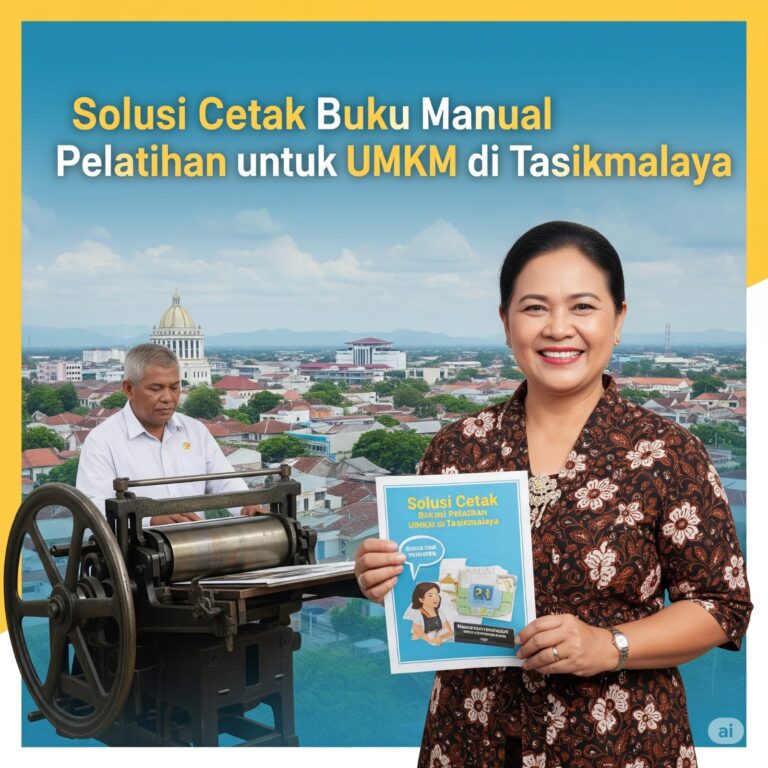 Solusi Cetak Buku Manual Pelatihan untuk UMKM di Tasikmalaya