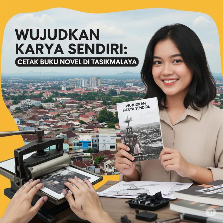 Wujudkan Karya Sendiri: Cetak Buku Novel di Tasikmalaya