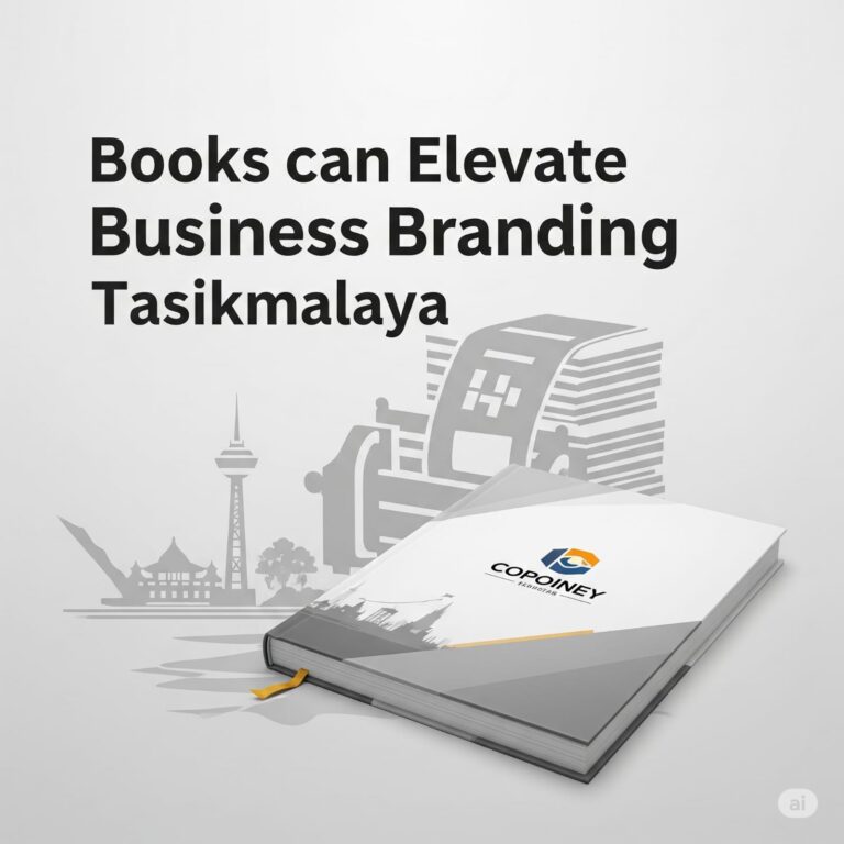 Meningkatkan Branding Bisnis Lewat Buku: Cetak Sekarang di Tasikmalaya