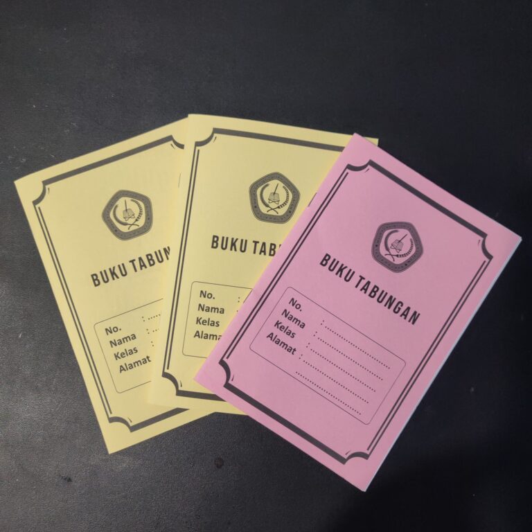 Cetak Buku Tabungan di Tasikmalaya