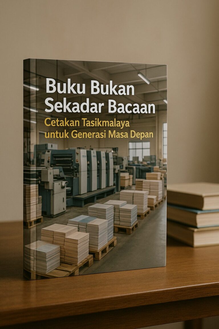 Buku Bukan Sekadar Bacaan: Cetakan Tasikmalaya untuk Generasi Masa Depan