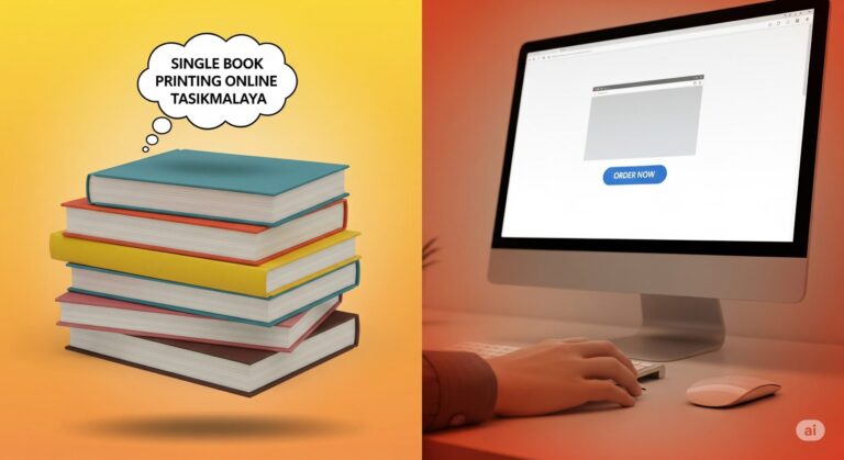 Cara Pesan Cetak Buku Satuan di Tasikmalaya Secara Online