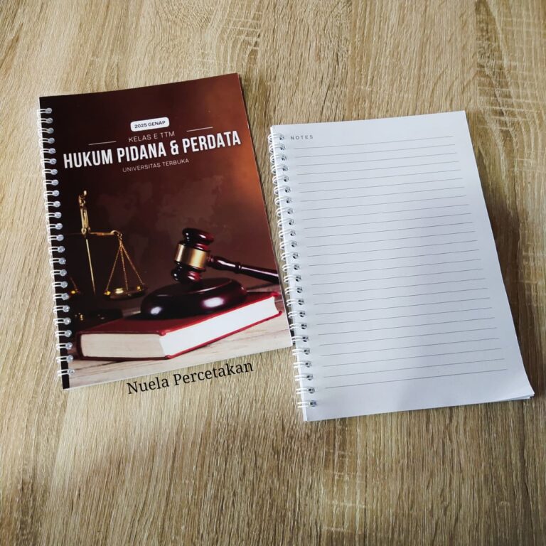 Cetak Buku Block Note Satuan di Tasikmalaya