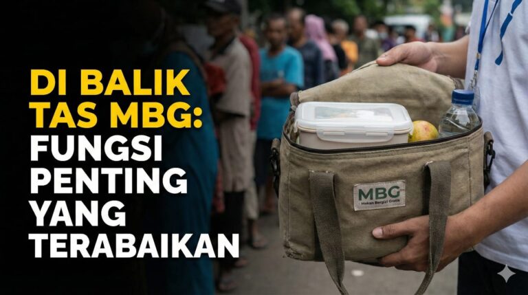 Di Balik Tas MBG: Fungsi Penting yang Sering Terabaikan