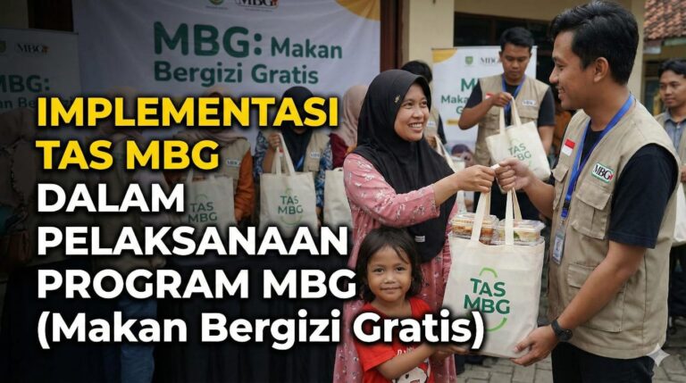 Implementasi Tas MBG dalam Pelaksanaan Program MBG