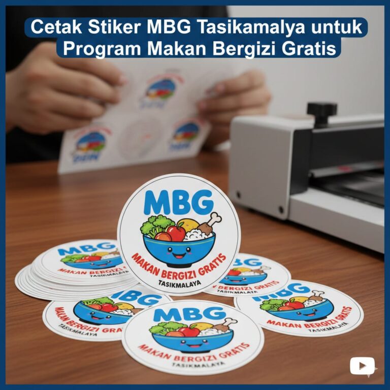 Stiker MBG Tasikmalaya untuk Program Makan Bergizi Gratis