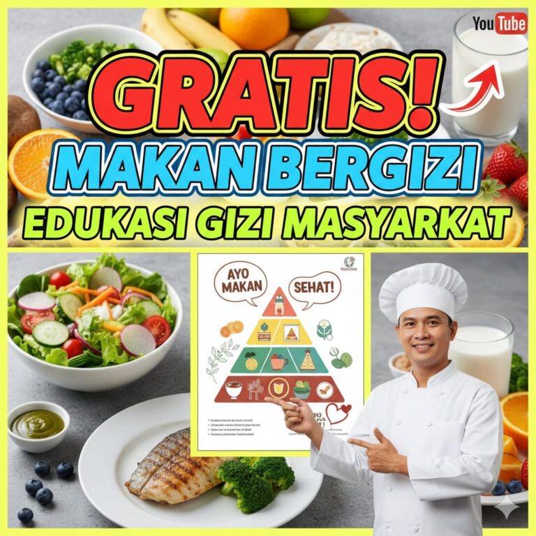 Poster Makan Bergizi Gratis sebagai Sarana Edukasi Gizi Masyarakat