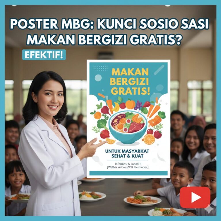 Mengapa Poster MBG Penting untuk Sosialisasi Makan Bergizi Gratis?