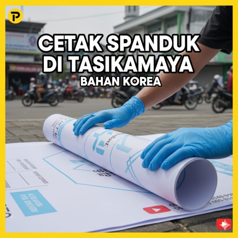 Cetak Spanduk (Bahan Korea) di Tasikmalaya: Solusi Promosi Tahan Lama dan Berkualitas