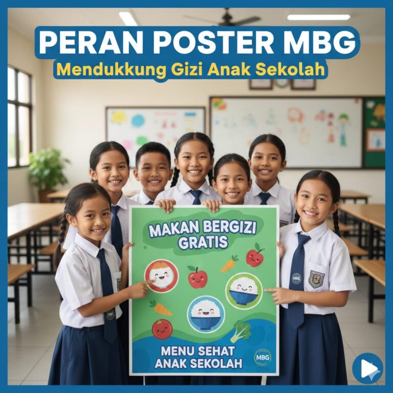 Peran Poster MBG dalam Mendukung Program Gizi Anak Sekolah