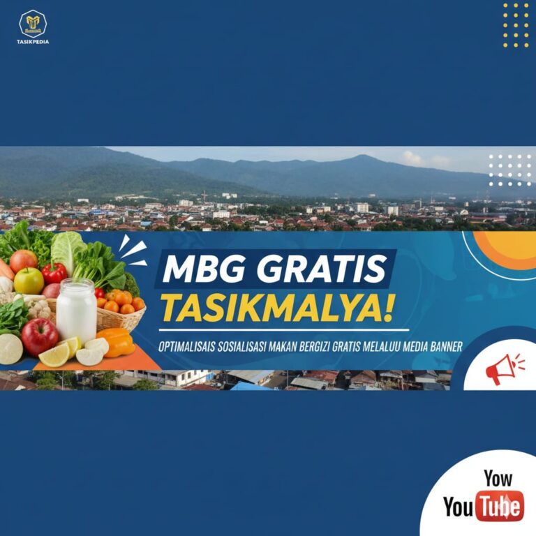 Optimalisasi Sosialisasi MBG di Tasikmalaya melalui Media Banner