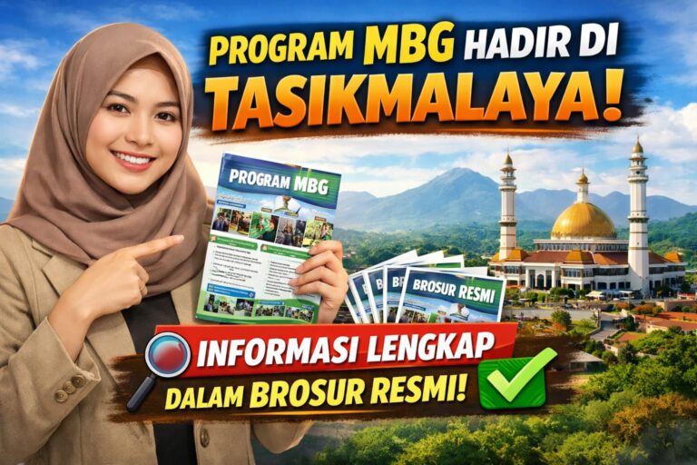 Brosur Program Makan Bergizi Gratis (MBG) untuk Masyarakat Tasikmalaya