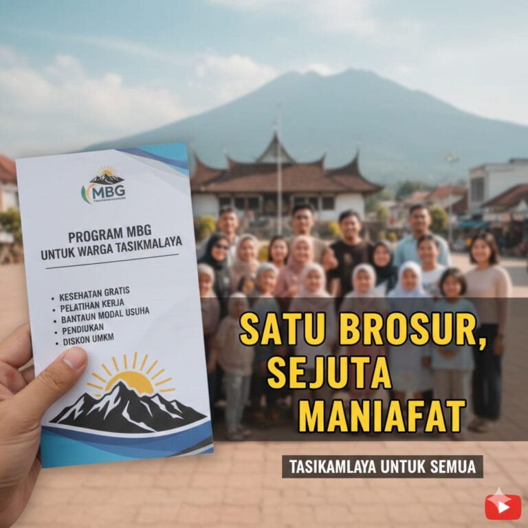 Satu Brosur, Sejuta Manfaat: Program MBG untuk Warga Tasikmalaya
