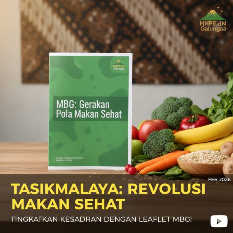 Peran Leaflet MBG dalam Meningkatkan Kesadaran Pola Makan Sehat di Tasikmalaya