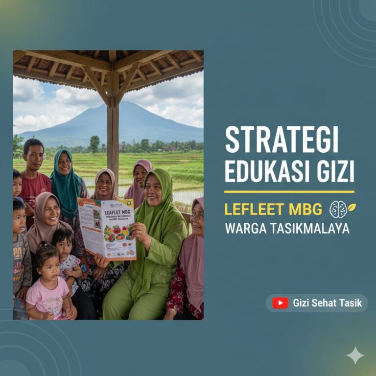 Strategi Edukasi Gizi Melalui Leaflet MBG bagi Warga Tasikmalaya