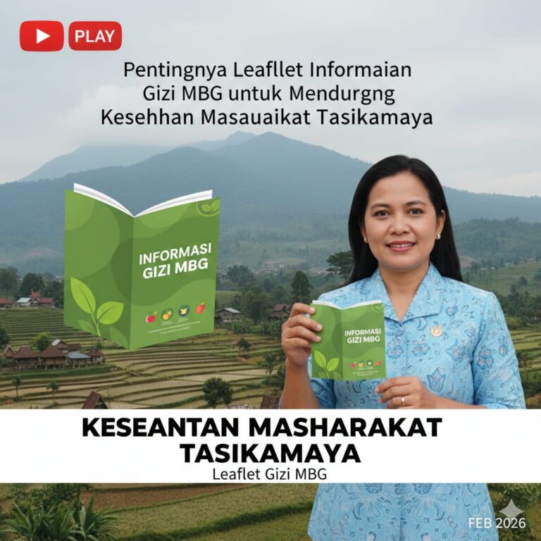 Pentingnya Leaflet Informasi Gizi MBG untuk Mendukung Kesehatan Masyarakat Tasikmalaya