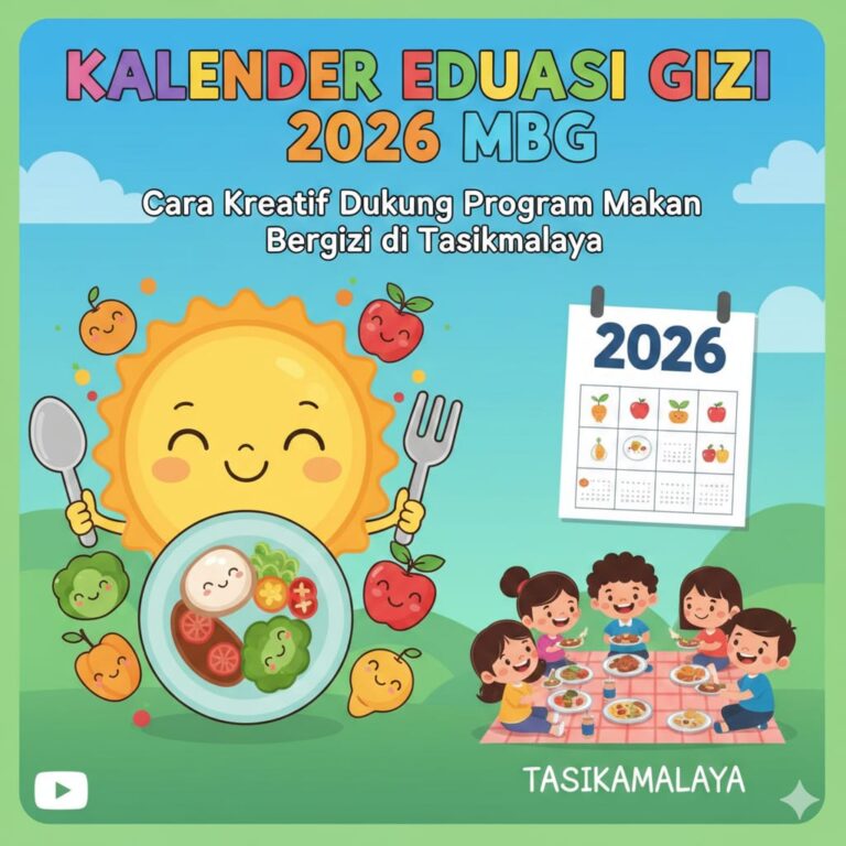 Kalender Edukasi Gizi 2026 MBG: Cara Kreatif Mendukung Program Makan Bergizi di Tasikmalaya