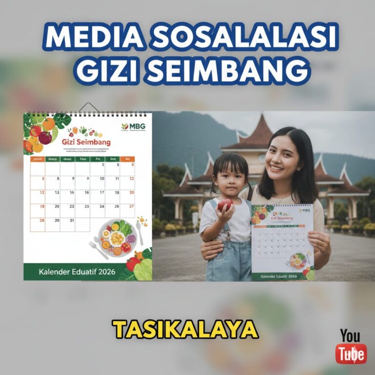 Kalender Edukatif 2026 MBG: Media Sosialisasi Gizi Seimbang di Tasikmalaya