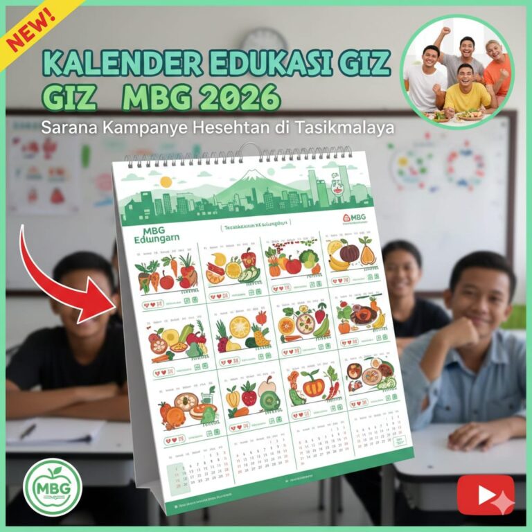 Kalender 2026 Edukasi Gizi MBG sebagai Sarana Kampanye Kesehatan di Tasikmalaya